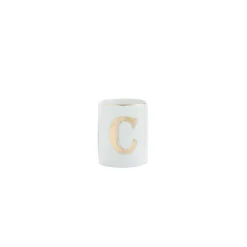 Bicchiere Lettera C