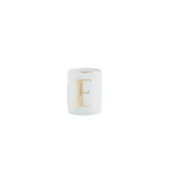 Bicchiere Lettera E