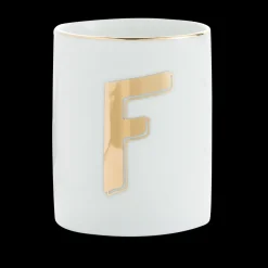 Bicchiere Lettera F