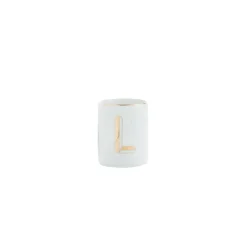 Bicchiere Lettera L