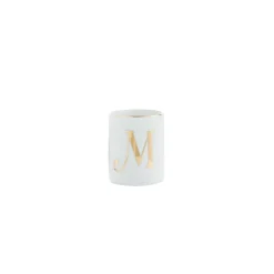 Bicchiere Lettera M