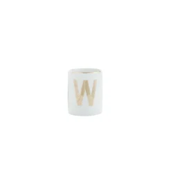 Bicchiere Lettera W