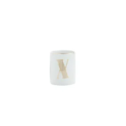 Bicchiere Lettera X