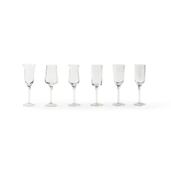 Set 6 Bicchieri Grappa Forme Assortite
