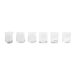 Set 6 Tumbler - Texture Trasparente